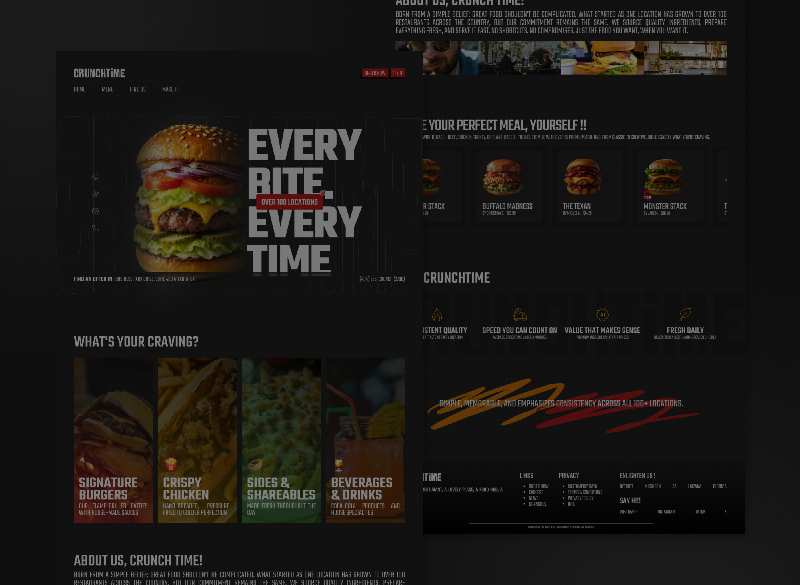 CRUNCHTIME Burgers cover